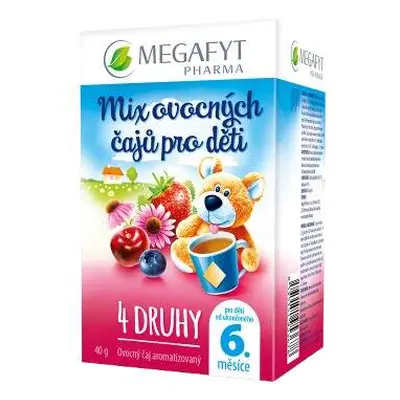 Megafyt Mix ovocných čajů pro děti 4x5x2g