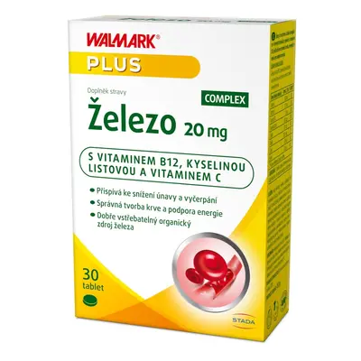 Walmark Železo 20mg tbl.30