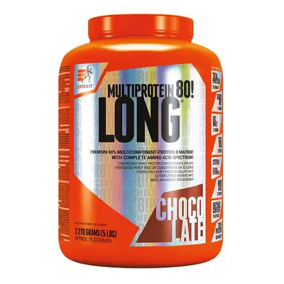 Extrifit Long 80 Multiprotein 2270 g čokoláda