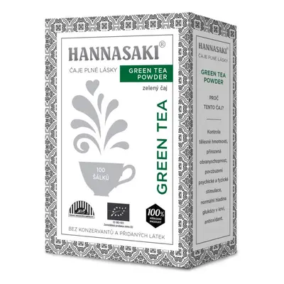 HANNASAKI Green Tea Powder BIO 50g