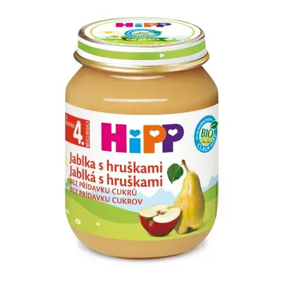 HiPP Jablka s hruškami BIO 4m 125g