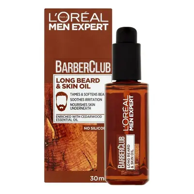 L’Oréal Paris Men Expert Barber Club olej pro plnovous a pleť 30 ml