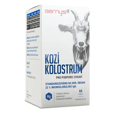 Barnys Kozí kolostrum cps.60