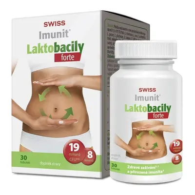 Laktobacily SWISS Imunit FORTE 30tob.