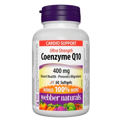 Webber Naturals Coenzyme Q10 60 mg 60 cps