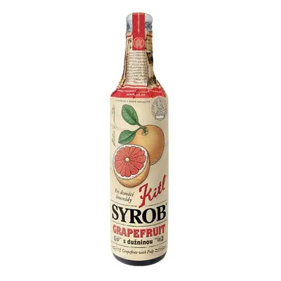 Kitl Syrob Grapefruit s dužninou 500ml