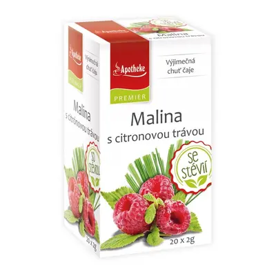 Apotheke Malina s citronovou trávou 20x2g