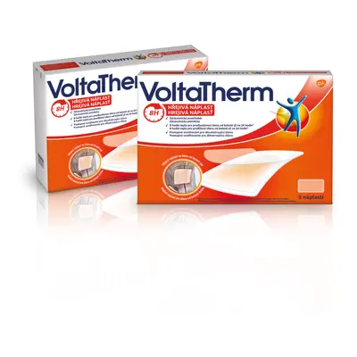 VoltaTherm hřejivá náplast na úlevu od bolesti zad 5ks - balení 2 ks