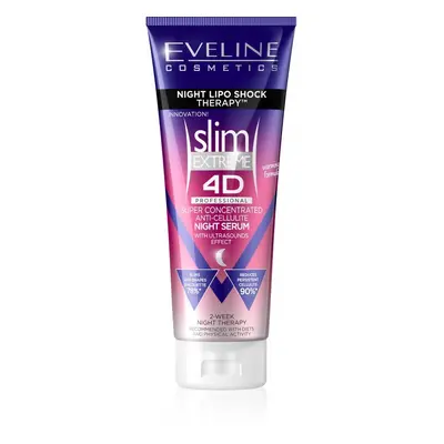 EVELINE SLIM 4D Lipo Shock noční sérum 250ml