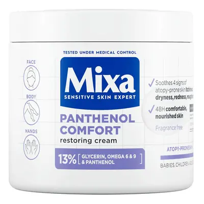 Mixa Panthenol Comfort obnovující tělová péče 400ml