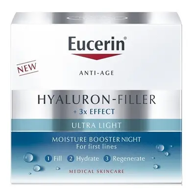 EUCERIN HYALURON-FILLER+3xEFFECT Noční hydratační booster, 50ml