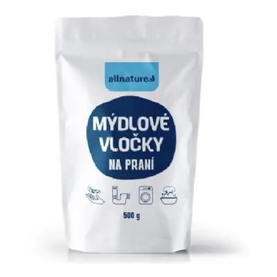 Allnature Mýdlové vločky na praní 500g