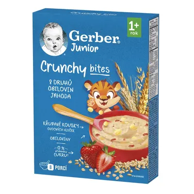 Gerber Junior nemléčná kaše jahodová 200g 1R+