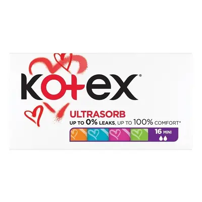 KOTEX Ultrasorb tampony Mini 16ks