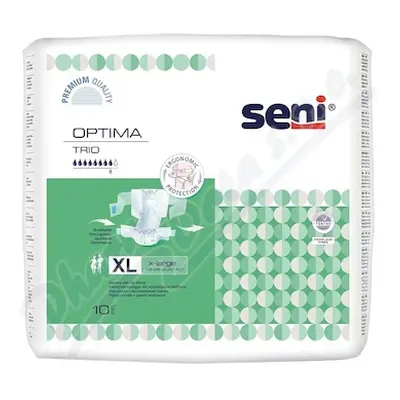 Seni Optima Trio Extra Large Inkontinenční kalhotky s pásem, noční, boky 105