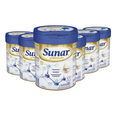 Sunar Premium 3 700g - balení 6 ks