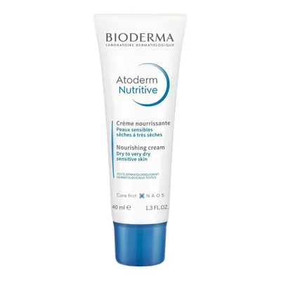 BIODERMA Atoderm Nutritive výživný denní krém pro suchou a citlivou pleť 40 ml