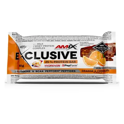 Amix Exclusive Protein Bar 40 g orange chocolate