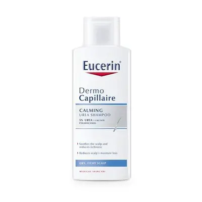 EUCERIN DermoCapillaire Zklidňující šampon na vlasy s ureou 250 ml