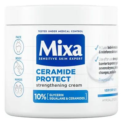 Mixa Ceramide Protect posilující tělová péče 400ml