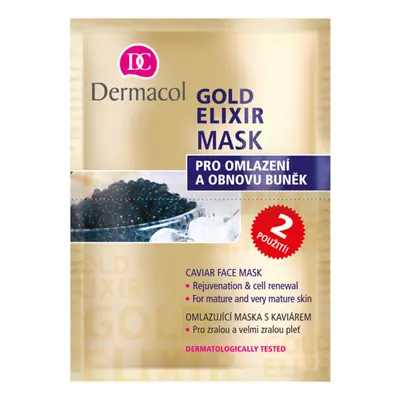 Dermacol Gold Elixír omlaz.kaviár.maska 2x8g