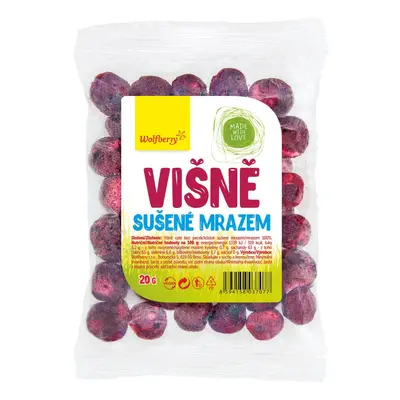 Višně sušené mrazem 20g Wolfberry