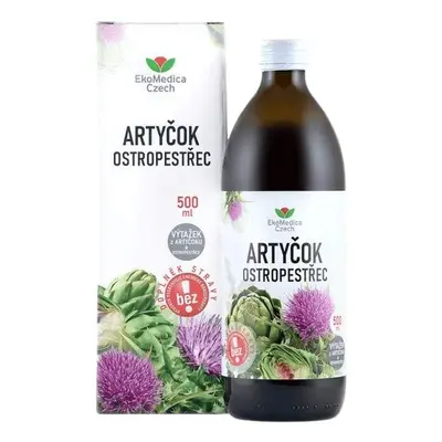 Artyčok ostropestřec 500ml EkoMedica