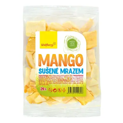 Mango sušené mrazem 20g Wolfberry