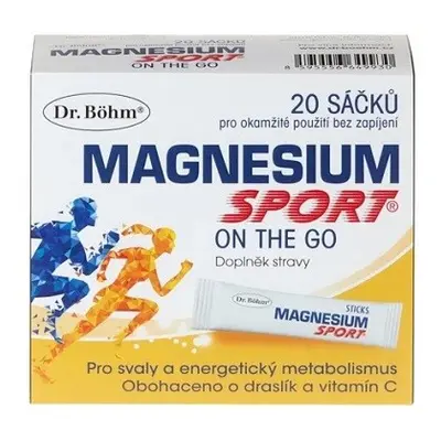 Dr.Böhm Magnesium Sport On the Go 20 sáčků