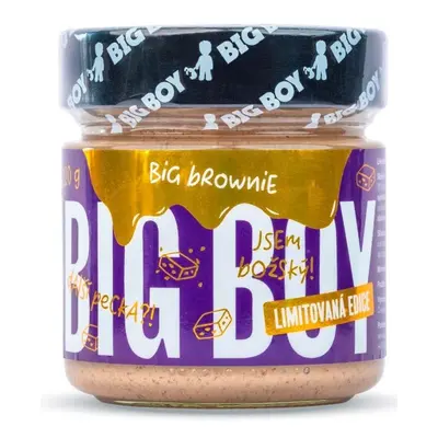 Big Boy Big Brownie lískový krém s kešu a bílou čokoládou 220g