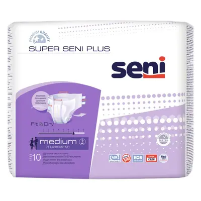 SENI SUPER PLUS MEDIUM KALHOTKY ABSORPČNÍ PRODYŠNÉ NOČNÍ, BOKY 75-110CM,