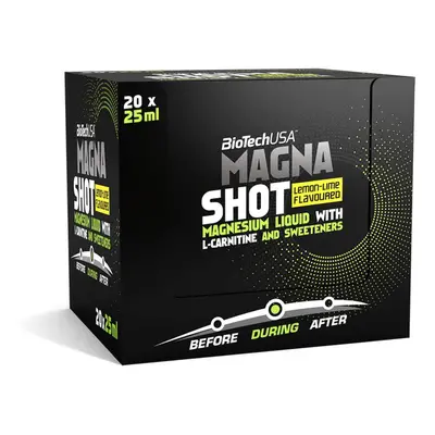 BioTech Magna Shot 20 x 25 ml lemon lime