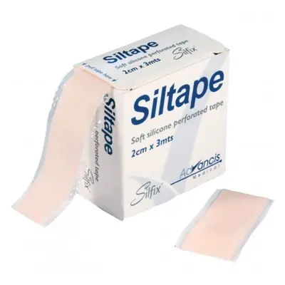 Siltape 2cmx3m fixační páska silikonová nesterilní