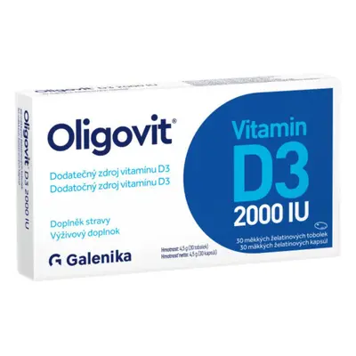 Oligovit Vitamin D3 2000 IU tob.30 Galenika