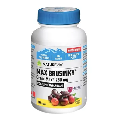 NatureVia Max Brusinky Cran-Max cps.30