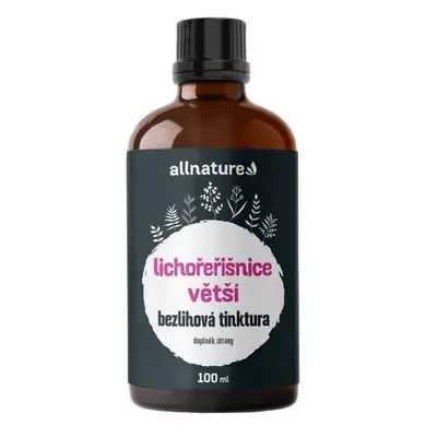 Allnature Lichořeřišnice větší bezlihová tinktura 100ml