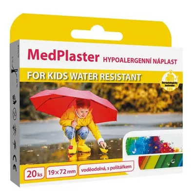 MedPlaster Náplast KIDS water resist.19x72mm 20ks