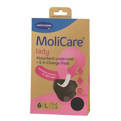 MoliCare lady absorpční prádlo L 1ks + vložky 5ks