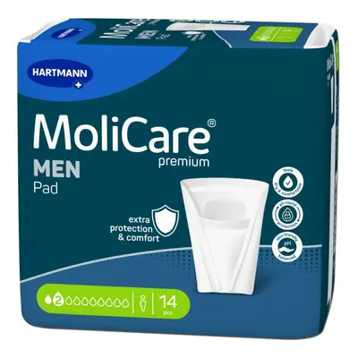 VLOŽKY ABSORPČNÍ MOLICARE MEN 5 KAPEK 852ML,14KS