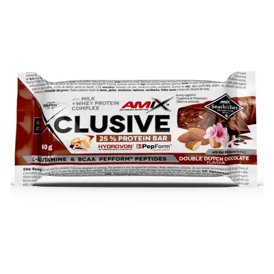 Amix Exclusive Protein Bar 40 g double dutch chocolate