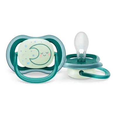 Philips AVENT Šidítko noční Ultra air 6-18m chlapec/obrázek 1ks