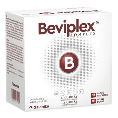 Beviplex B komplex granulát 30x3.5g Galenika