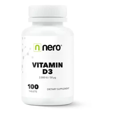 NERO Vitamin D3 2000 IU 100tbl