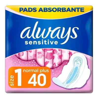 Always Sensitive Normal Plus 1 vložky 40ks