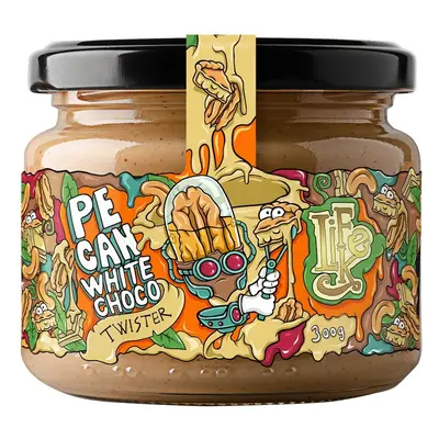 Lifelike Pecan white chocolate twister 300 g