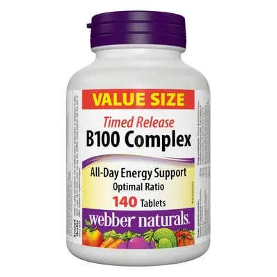 Webber Naturals B100 Complex 140 tbl