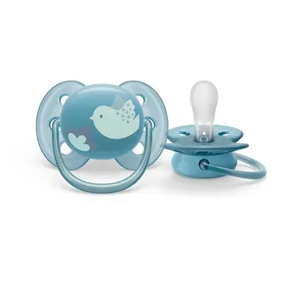 Philips AVENT Šidítko Ultrasoft s Obrázkem 6-18m chlapec, 1 ks