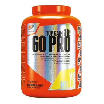 Extrifit Go Pro 30 3000 g vanilka