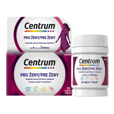 Centrum multivitamín pro ženy 30 tablet