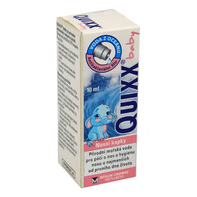 Quixx baby nosní kapky 10ml